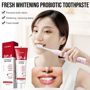 Fresh Whitening Probiotic Toothpaste Teeth Whitening Toothpaste Remove Stains Yellow Teeth Cavity Protection
