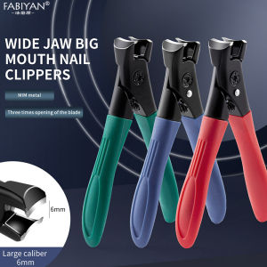 Wide Jaw Big Mouth Nail Clippers Thick Nail Trimmer Stainless Steel Large Opening Toenail Clippers Extremely Sharp