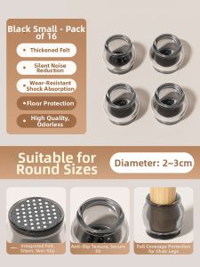 XIJIJIA | Silent Slip-resistant Silicone Furniture Foot Pads