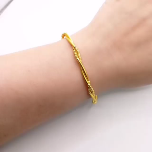 Rantai Tangan Fesyen Design Italy Bola Emas 916 Yon Hing