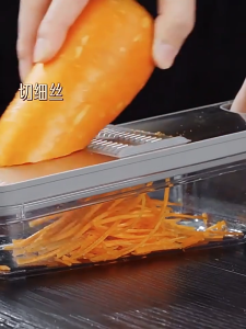 6 IN 1 Multifunctional Vegetable grater | Stainless Steel Grater | Extra Thick Shredder | Potato/Carrot Handy Tool/vegetable Cutter/potato cutter machine
