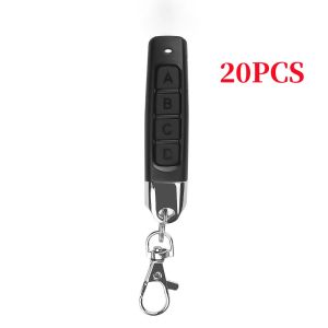 10/30PCS Remote Control 433MHz Car Key Garage Door Gate Opener Remote Control Duplicator Clone Cloning Code 4-Button Transmitter