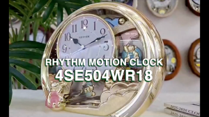 Đồng hồ Rhythm 4SE504WR18 Kt 18.0 x 20.0 x 9.0cm 740g Vỏ nhựa. Dùng Pin.