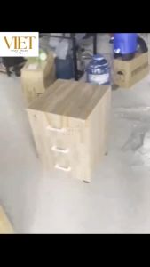 TỦ GỖ  VĂN PHÒNG 3 NGĂN 2 NGĂN CÓ BÁNH XE DI CHUYỂN CÓ NHIỀU MÀU GỖ (hình thật ).