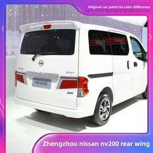 Sporty Style Nissan NV200 Rear Wing Tail Wing Modification Specialized Decoration ABS Material for Nissan Zhengzhou NV200