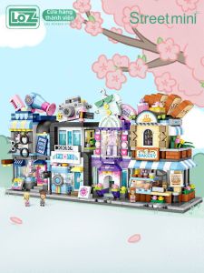 Loz | Mô Hình Tự Lắp Ráp DIY Phố Phường Giáo Dục Quà Tặng