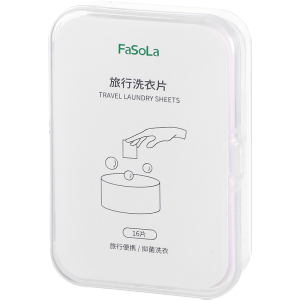 Portable Travel Disposable Laundry Sheets Powerful Stain Removal Bubble Box Disposable Laundry Paper for Easy Cleaning