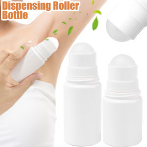 G-GORGEOUS 30/50ml Portable Large-Capacity Roller Ball Empty Bottle Portable Plastic Liquid Ball Bottle Perfume Gel Essential Oil Filling Bottle