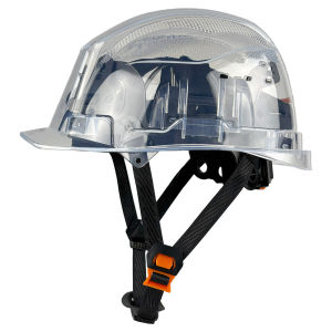 CE Transparent Safety Helmet Construction Climbing Cycling Protective Vented PC HardHats Outdoor Workplace Head Protection ANSI