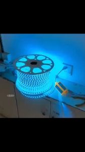 ห้ามตัดสาย ไฟสายยาง ไฟซ่อนฝ้า ไฟตกแต่งบ้าน RGB LED Strip 220V 5050 พร้อมชุดรีโมท 60/120LED/M กันน้ำ IP65