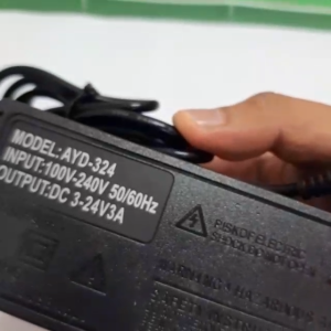 Adaptor Power Supply Converter AC ke DC 3V-24V 3A Knob Putar Adjustable dan Led Display Indikator Cocok Untuk Semua Jenis Perangkat Elektronik