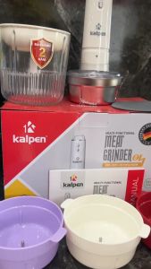 Kalpen OL1 Meat Grinder - Multifunctional Kitchen Food Processor with EU Plug - 24 Month Warranty