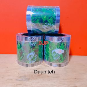 (1dus) Plastik Lid Cup / Seal Cup Press Motif isi 1000cup x 12roll