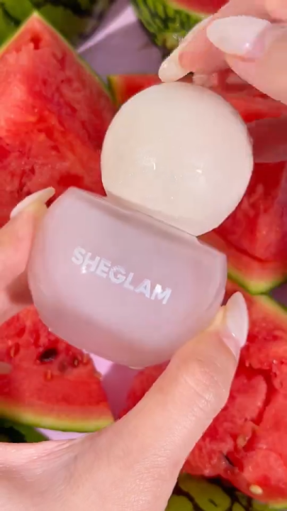 SHEGLAM Melon Melt Glow Primer Hydrating Niacinamide Serum Primer Watermelon Pink Face Primer