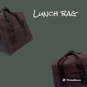 The day bag tas bekal besar casual tas makan siang besar dewasa cowok pria dan wanita  anak tahan panas  lunch bag  jumbo dewasa pria  wanita korea style untuk lunch box sekat  grid bento aluminum foil cooler bag promo
