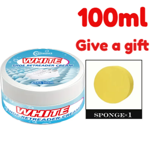 Instant White Shoe Cleaner for Sneakers Canvas & Synthetic Leather Stain Remover And Whitening Easy-to-Use Shoe Care Product