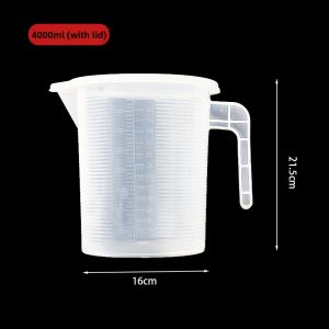 Food Grade Plastic Measuring Cup 5000ml
