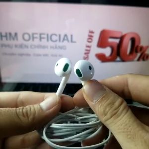 Tai Nghe Chuẩn Zin Oppo Có Dây  Jack 3.5MM Màng Trắng R11  Âm Thanh Hay Bass Căng - Có Míc Đàm Thoại  Thoải Khi Đeo - Bảo Hành 12 Tháng