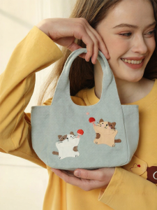 Hikosen Cara (Japan) | Cute Cat Japanese Style Handbag