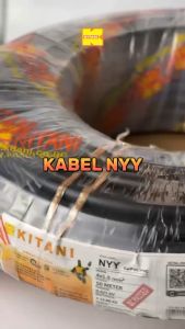 KITANI - NYY 2x16 mm² - 50 Meter - Kabel Tembaga Kawat