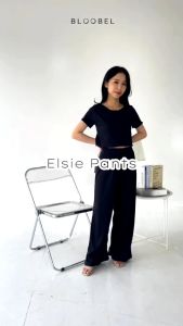 Bloobel - Elsie Pants (CPJ056) Celana Jogger Wanita Celana Jogger Sweatpants Celana Panjang Ramadhan Bukber Iftar Lebaran Ngabuburit
