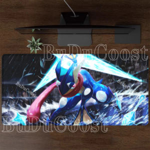 Bandai | Anime Pokemon Greninja‌ Mousepad Large PC Gaming Mouse Pad Lock Edge Non-slip Office Computer Keyboard HD Printing XXL Desk Mat
