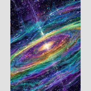 Kayou | 500/1000/1200/2000 PCS Spiral Galaxy Cosmic Space Scenery Puzzle Creative Puzzle Jigsaw Birthday Gifts Home decoration