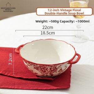 MODERN SWEETHOME | Wedding Gift Traditional Chinese Style Dinnerware