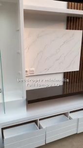 Bufet Pajangan Tempat TV Type Jolly Full Lampu LED by CMS - Furniture