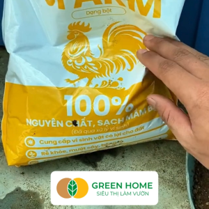 Phân Gà Ủ Vi Sinh Sfarm Greenhome. Bao 2kg Cải Tạo Đất Tăng Sức Đề Kháng Tăng Năng Suất Cây Trồng