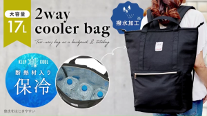 [SG STOCK] AIMEDIA Insulated Backpack Water-Repellent Coating Black