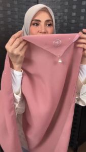 TUDUNG FAZURA KOLEKSI KIWI KAWAII - MELON MANJA