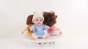 {Màu Áo Ngẫu Nhiên} Búp Bê Nhựa Cao Cấp Nathaniel Tóc Nâu Dài Áo Len 30 cm 12 inch Reborn Vynil Doll PVN5351