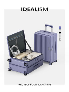 Multi-Functional Travel Suitcase Side Opening Cover 20 Inch 24 Inch Large Capacity Password Boarding Box Business Travel Bag