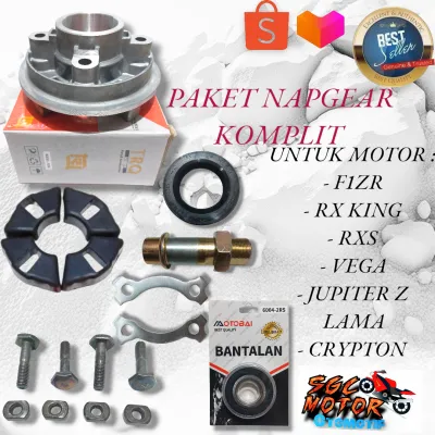 [ COD ]✓ PROMO!!! PAKET NAPGEAR KOMPLIT YAMAHA RXK RX KING NEW RXS - F1ZR - VEGA LAMA - JUPITER Z LAMA - ALFA - CRYPTON HIGH QUALITY