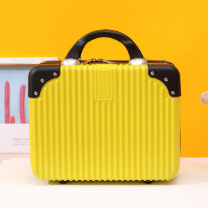 Luggage Trolley Case Womens Suitcase Mens Small-Inch Strong Durable Boarding Password Suitcase New New Student 18-Inch