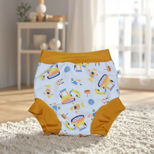 New Arrival Eezkoala Leakproof Swimming Diaper Newborn Baby High Waist Swim Nappies Washable Sunproof Baby Swimwear Cloth Nappys