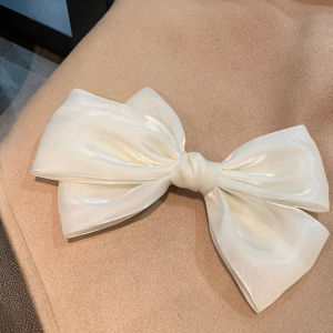 Elegant French Style Large Butterfly Knot Hair Clip Versatile Hair Accessories Chignon Headwear for Women Fashionable Hairpins