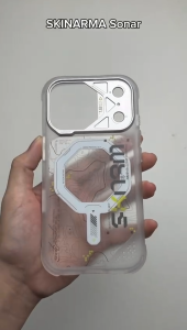 SKINARMA Sonar Mag-Charge Case for iPhone 18 Pro (6.3)/ 18 Pro Max (6.9) - White/ Black