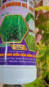 [Freeship Max] Phân bón lá đẻ nhánh nở bụi MAX ROOT giúp ra rễ tăng đẻ nhánh giải độc phèn mặn hữu cơ chai 1 lít_VTNN TRUNG THIEN THINH