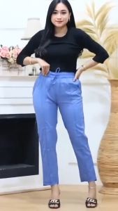 CELANA BAGGY PANTS JEANS WANITA TERBARU - CELANA WANITA TERBARU SERBA 35RIBU