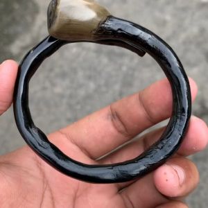 Gelang Pria Akar Bahar Hitam Bonggol Size Kantoran