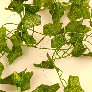7/12M Solar Green Leaf String Lights Artificial Vine Fairy Lights Christmas Tree Garland Light Home Holiday Lighting Decoration