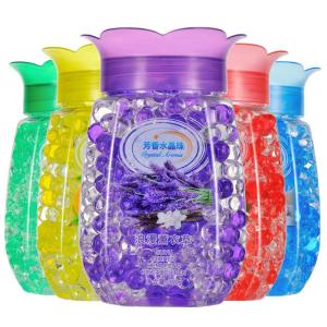 Solid Air ener Aromatic Crystal Beads for Bedroom Bathroom Car ening Odor Eliminator Home Use Lemon Fragrance