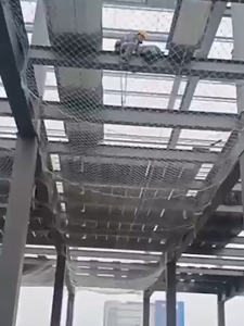 Jaring Kontainer Penutup / Pengaman Barang / Jaring Nilon Tali Ukuran 24x24 Meter - Lubang 5x5cm