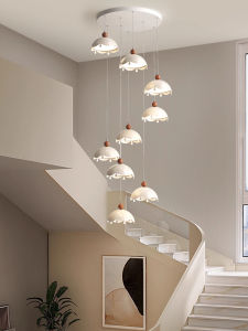 Staircase Modern Minimalist Luxury Nordic Rotating Pendant Light