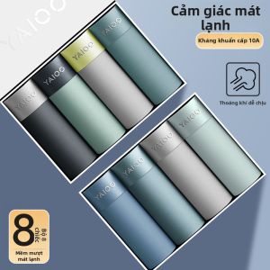 Quần Lót Bông Ice Silk Antibacterial Thoáng Khí