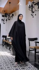 Ayana Dress Abaya Elegan Model Baru Baju Gamis Wanita Dewasa Jumbo Lebaran Terbaru 2025 Viral Trend