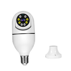 Camera Bóng Đèn Không Dây E27 WiFi Camera An Ninh 360 Độ Camera IP Tầm Nhìn Ban Đêm HD Full Màu Dành Cho Giám Sát Nhà Cửa