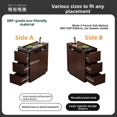 Weimei | Mobile Island Cabinet Home Customization